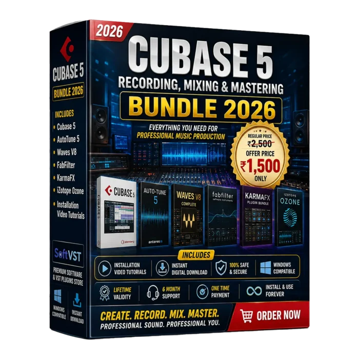 Cubase 5 Recording, Mixing & Mastering Bundle 2026 Cubase 5 Recording, Mixing & Mastering Bundle 2026
