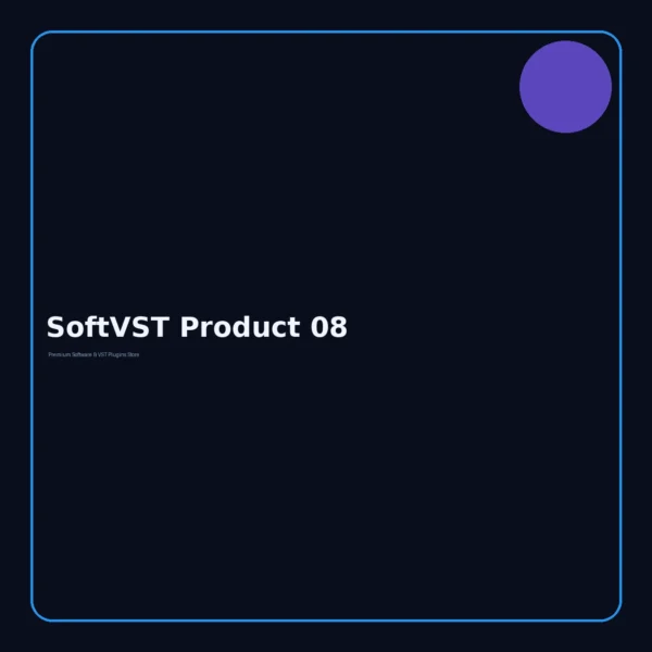 SoftVST Demo Product 08 — Premium Plugin